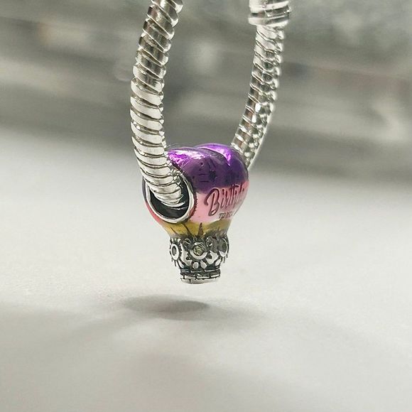 Happy Birthday Heart Balloon Charm - Picture 2 of 9